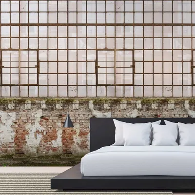 Produktbild von A.S. Creation Livingwalls Fototapete The Wall II 392441 Eine Rolle Ein Motiv 2.80 x 1.59 m Fabrikhalle Creme