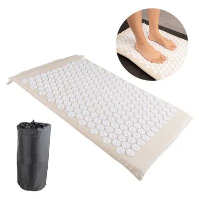 Obrázek produktu pro Akupresurní podložka VITAL FIT 68 x 42 cm, béžová