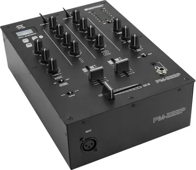 Obrázok produktu pre OMNITRONIC PM-222P 2-Kanal-DJ-Mixer mit Player (10006824)