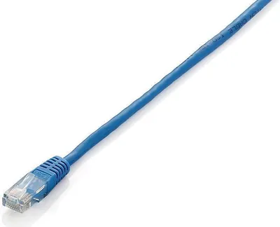 Obrázok produktu pre Equip Patch kábel Cat6 U/UTP 2xRJ45 5,00 m čierny PVC Polybeutel