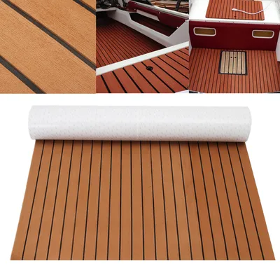 Obrázek produktu pro Teak EVA pěna jachty podlahové rohože paluby koberec samolepící 1200mmx2400mmx5mm