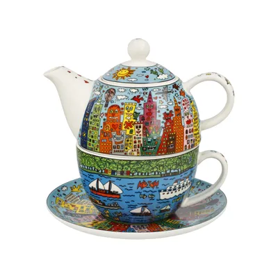 Produktbild von Goebel James Rizzi My New York City Day (Tea for One,...