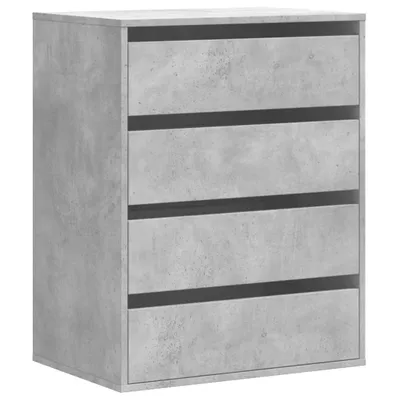 Produktbild von vidaXL Kommode Betongrau 60x41x76 cm Holzwerkstoff