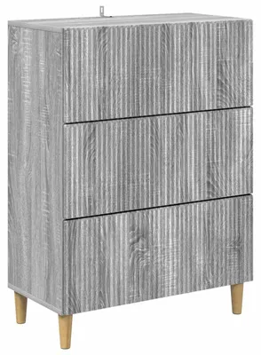 Obrázek produktu pro Skříň se zásuvkami Šedá sonoma 66 x 34,5 x 90 cm