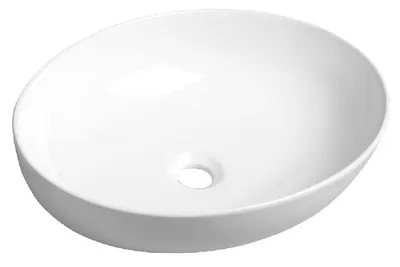 Zdjęcie produktu dla Umywalki Sapho - Umywalka Ofelie 520x400 mm, bez otworu na baterię, bez przelewu, biała AR433