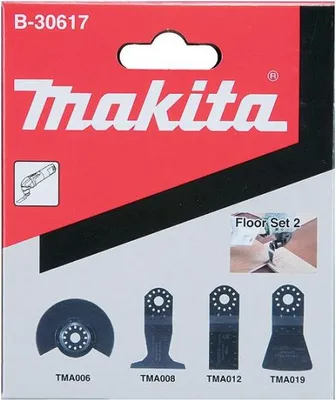Produktbild von Makita Multitool-Set - 4 Stücke - für Makita