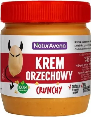Produktbild von NaturAvena Nusscreme Erdnussbutter 340 g