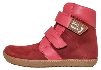 Produktbild von SOLE RUNNER® Winter Kinder Barfußstiefel Titania 2 Bordo,Größe:34,Farbe:Bordo