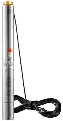 Imagen del producto de Bomba sumergible - Bomba de agua - Bomba sumergida - Bomba de pozo - Bomba de inmersión - Carcasa de acero inoxidable - Potencia de 750W