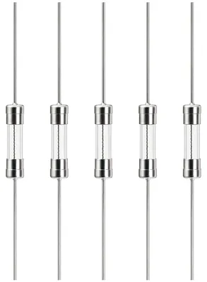 Produktbild von VLTG Glassicherung mit Lötdraht 5 x 20 mm 8 A flink F 250 V AC 5 Stück