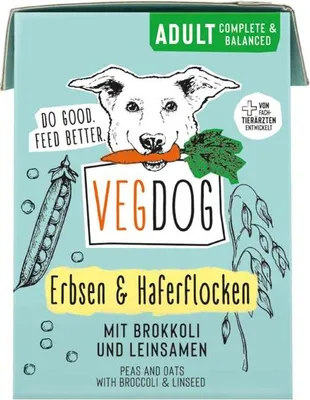 Produktbild von VEGDOG 370097, Adult, Brokkoli, Kartoffel, 200 g, Ohne Soja