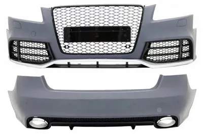 Productafbeelding van Bodykit voor Audi A5 8T Sportback, model vóór de facelift, bouwjaar 2007-2011. Stootbalk in RS5-stijl.