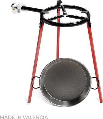 Image de Kit Paella Polie 38cm Cuisine Extérieure Authentique - Vaello