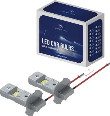 Image de Lampes à LED H3 1DO1 TAILLE ORIGINALE HAUTE EFFICACITÉ