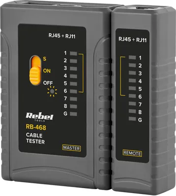 Obrázok produktu pre REBEL RB-468 tester UTP káblov