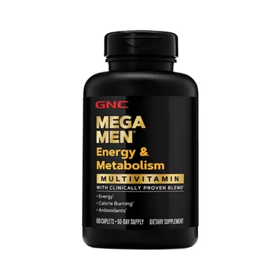 Immagine prodotto di GNC Mega Men Energia e Metabolismo Multivitaminico, 180 capsule
