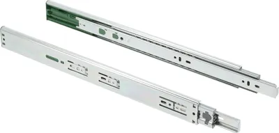 Produktbild von Vollauszug 1 Paar Schubladenschienen Soft Close 45mm Höhe Push to Open Schubladenauszug 400mm