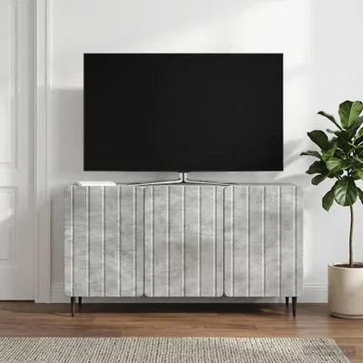 Productafbeelding van vidaXL TV-kast, 99 x 34,5 x 52 cm, betonkleur, houtvezel