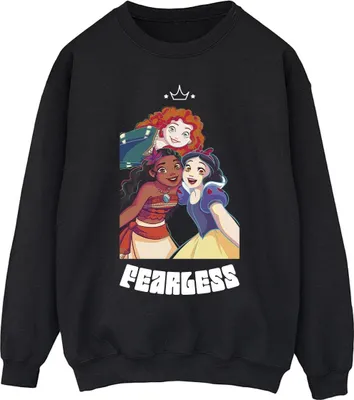 Produktbild von Disney - "Princess Fearless" Sweatshirt für Herren BI43498 (XXL) (Schwarz)