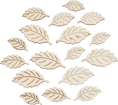 Produktbild von VBS Streuteile "Blätter", 3-4,5 cm, 24 Stück