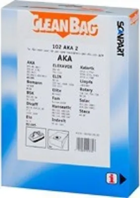 Produktbild von CleanBag Staubsaugerbeutel 102AKA2 für AKA