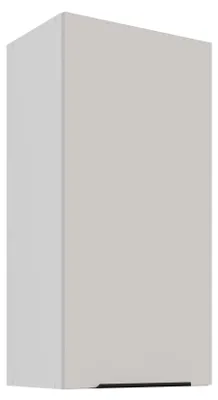 Produktbild von Küchen Hängeschrank 45 cm - Höhe 90 cm Küche COMO Kaschmir beige matt + Weiß matt Küchenzeile Küchenblock Küche Einbauküche