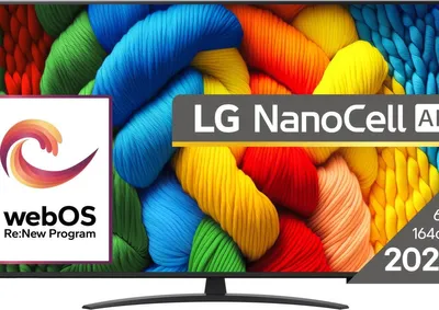Produktbild von LG NanoCell AI 65NANO81A3A Fernseher 165,1 cm (65") 4K Ultra HD Smart-TV WLAN Schwarz