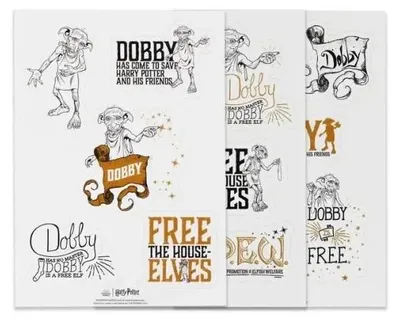 Obrázok produktu pre Harry Potter Dobby nálepky set