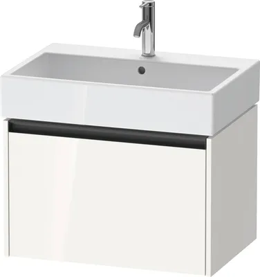 Zdjęcie produktu dla Duravit Ketho.2 - Szafka pod umywalkę 440x684x460 mm, 1 szuflada, biały błyszczący K25076022220000