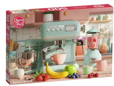 Zdjęcie produktu dla Puzzle 500 CherryPazzi Espresso Yourself 20463
