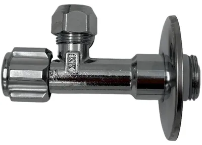 Obrázok produktu pre Rohový ventil – 1/2" x 10 mm – chrómovaný