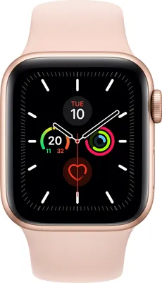 Produktbild von Apple Watch Series 5 (GPS) - Sportarmband (Sandrosa)