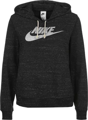 Produktbild von Nike Gym Vintage Kapuzenpullover Damen , Farbe:Schwarz, Größe:M