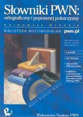 Zdjęcie produktu dla Słowniki PWN ortograficzny i poprawnej polszczyzny (CD-ROM)