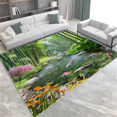 Produktbild von Großer Teppich für Wohnzimmer und Schlafzimmer, 180 x 250 cm