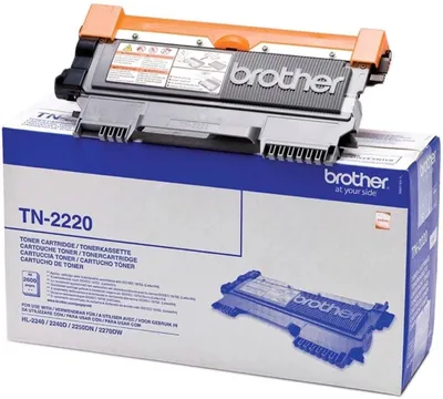 Image de Brother TN2220, cartouche de toner noir originale, pack de 1