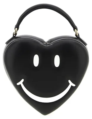 Produktbild von Moschino Love Me Herz-Handtasche Polyester schwarz