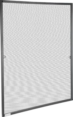 Image de Moustiquaire TolleTour Moustiquaire fenêtre 100 x 120 cm Protection contre les moustiques avec cadre en aluminium Kit moustiquaire protection contre les mouches anthracite