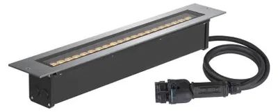 Produktbild von SLV 1007195 DASAR 600, LED Bodeneinbauleuchte, 18W, 3000K, IP65/IP67, quadratisch, edelstahl