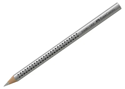 Obrázok produktu pre Faber-Castell 110982 Farebná ceruzka Jumbo GRIP strieborná