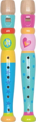 Produktbild von Goki Blockflöte Holz Musikinstrument für Kinder und Anfänger