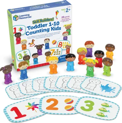 Produktbild von Learning Resources Lernspielzeug für Kleinkinder 1-10 Zählen und Farben