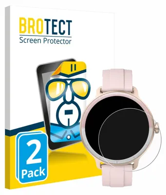 Produktbild von 2x Für KIBFLE DR03 1.27" Schutzfolie BROTECT Displayschutz Display Schutz Folie Klar Transparent