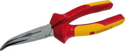 Obrázek produktu pro VDE kleště s dlouhým nosem DIN 5745 zakřivené Délka 200 mm