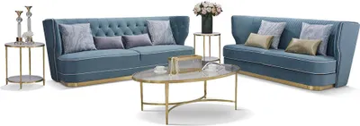 Produktbild von Couch Komplett 3+2+2 Sitzer Garnituren JVmoebel