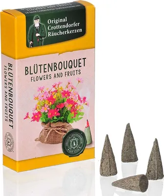 Produktbild von Räucherkerzen Blütenbouquet BxHxT 6x11x2cm NEU