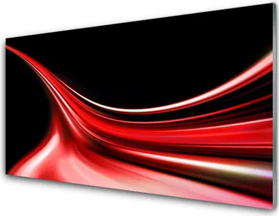 Produktbild von Acrylglasbilder 100x50 Wandbild Druck Abstrakte Linien Kunst