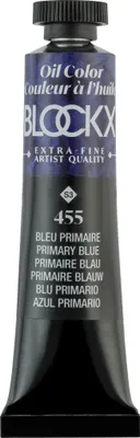 Produktbild von Blockx 3x Ölfarbe, Primärblau, Tube 20ml - Primärblau 212455BXC