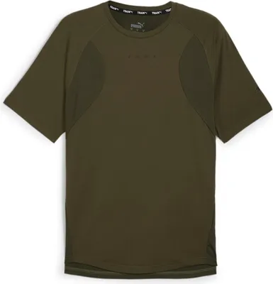 Produktbild von PUMA ENERGY CLOUDSPUN MESH TEE 080 Dark Olive M