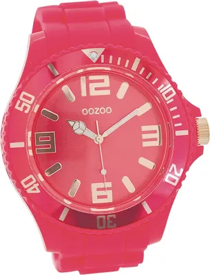 Immagine prodotto di Oozoo orologio da donna in silicone orologio analogico opaco al quarzo bracciale rosa Timepieces D2UOC5035A